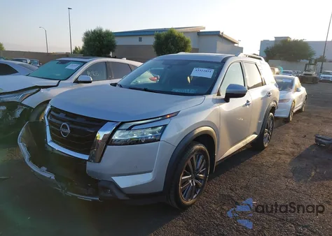 2022 Nissan Pathfinder Sl 2Wd from USA, damaged, VIN 5N1DR3CB6NC270227